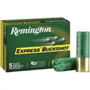 Remington Express Magnum 12 Gauge Ammo 3" #000 Buckshot 10 Pellets Case of 250 (50 Boxes of 5) - Remington