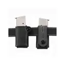 Galco Double Stack Polymer Magazine Pouch 40 S&W, 9mm Leather Black - Galco