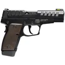 Kel-Tec P15 9mm Luger Pistol 4" Barrel 15+1 Round Black Slide Walnut Grip Black Frame - KelTec