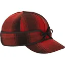 Stormy Kromer Mens Original Cap 7.5 Red/Black Plaid - Stormy Kromer