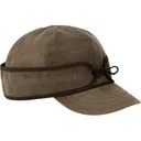 Stormy Kromer Mens Waxed Cotton Cap 7.375 Dark Oak - Stormy Kromer