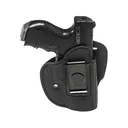 Tagua Quick Draw 4 in 1 IWB/OWB Holster Right Hand Sig Sauer P365, P365XL Leather Black - Tagua Gunleather