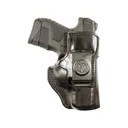 DeSantis Gunhide Inside Heat IWB Holster Right Hand Springfield Hellcat Leather Black - DeSantis Holsters