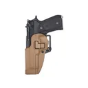 BLACKHAWK! CQC Serpa OWB Holster Left Hand 1911 Government Polymer Coyote - Blackhawk