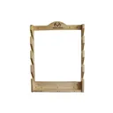 Rush Creek Creations Realtree 4 Gun Wall Wooden Gun Rack Solid Pine - Rush Creek Creations