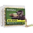 Remington Viper Hyper Velocity 22LR Ammo 36 Grain Plated Truncated Cone Case of 5000 (50 Boxes of 100) - Remington