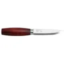 Morakniv Classic No. 2 Fixed Blade Knife 4.13" Drop Point Carbon Satin Blade Birch Handle Red - Morakniv