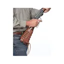 Triple K Western Cartridge Cuff Buttstock Ammo Holder Right Hand 308 Winchester, 30-30 Winchester 6-Round Leather - Triple K