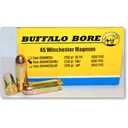 Buffalo Bore 45 Winchester Magnum Ammo 230 Grain Full Metal Jacket Box of 20 - Buffalo Bore Ammunition