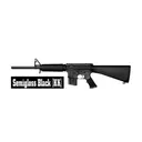 Lauer Custom Weaponry DuraCoat Firearm Finish Kit HK Semi Gloss Black 12 oz Aerosol - Lauer Custom Weaponry