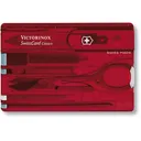 Victorinox Swiss Army SwissCard Classic Multi Tool Polymer Ruby - Victorinox Swiss Army