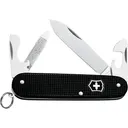 Victorinox Swiss Army Cadet Alox Pocket Knife Drop Point Stainless Steel Polished Blade Alox Handle Gray - Victorinox Swiss Army