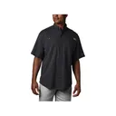 Columbia Men's PFG Tamiami II Short Sleeve Shirt Black XL - Columbia