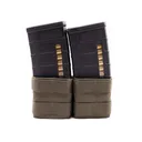 Esstac KYWI Short Double AR-10 Rifle Magazine Pouch with MOLLE Nylon Ranger Green - Esstac
