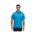 Under Armour Men's Tech Polo Ether Blue/Pitch Gray XL - Under Armour