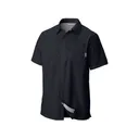 Columbia Men's PFG Slack Tide Camp Short Sleeve Shirt Black XL - Columbia