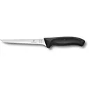 Victorinox Swiss Army Classic Flexible Boning Knife 6" Boning Stainless Steel Satin Blade TPE Handle Black - Victorinox Swiss Army
