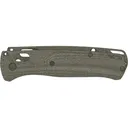 Flytanium Crossfade Knife Scales for Benchmade Bugout Canvas Micarta Green - Flytanium