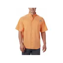 Columbia Men's PFG Tamiami II Short Sleeve Shirt Bright Nectar Large Tall - Columbia