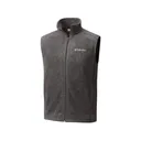 Columbia Men's Steens Mountain Fleece Vest Charcoal Heather Medium - Columbia
