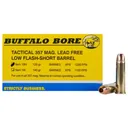 Buffalo Bore 357 Magnum Ammo 125 Grain Barnes TAC-XP Solid Hollow Point Low Flash Lead Free Box of 20 - Buffalo Bore