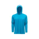 Grundens Men's Tough Sun Hoodie Azure Medium - Grundens