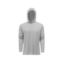 Grundens Men's Tough Sun Hoodie Oyster 2XL - Grundens