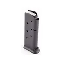CM Products Railed Power Mag (RPM) Compact 1911 Officer Magazine 45 ACP 7-Round Stainless Steel Black - Cm Products