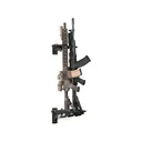 Savior Equipment Angle Adjustable 3 Rifle Wall Rack Black - Savior Equipment