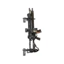Savior Equipment Angle Adjustable 3 Rifle Wall Rack Gray - Savior Equipment