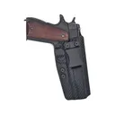Rounded IWB Holster Right Hand 1911 Government Kydex Carbon Fiber - Rounded
