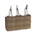 Tasmanian Tiger 3 SGL BEL MKII Double AR-15 MOLLE Magazine Pouch Shingle Coyote - Tasmanian Tiger