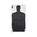 NRA Official Silhouette Target B-27 (24") 50-Yard Paper Black/White 100PK - Nra