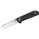 Boker Knives Kihon DC 2.0 Pocket Knife 3.23" Drop Point D2 Satin Blade Glass Filled Nylon Handle Black - Boker