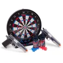 Game Face Stinger Challenge Airsoft Pistol Kit 6mm BB Spring Powered Single Shot Clear with Target - Crosman