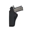 Bianchi 7001 AccuMold Thumbsnap OWB Holster Left Hand 1911 Government, Browning Hi-Power Nylon Black - Bianchi