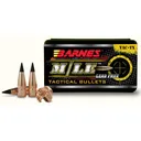 Barnes TAC-TX 30 Caliber (308 Diameter) Bullets 120 Grain Polymer Tip with Cannelure Box of 50 - Barnes Bullets