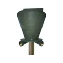 Banks Outdoors 600 lb Feed Bank Gravity Game Feeder Polyethylene Green - Banks Outdoors