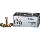 G9 Defense Woodsman 10mm Auto Ammo 145 Grain Square Nose Lead Free Box of 20 - G9 Defense