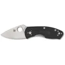 Spyderco Ambitious Lightweight Pocket Knife 2.43" Leaf 8Cr13MoV Stainless Satin Blade Fiberglass Reinforced Nylon (FRN) Handle Black - Spyderco