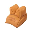 Protektor Rabbit Ear Rear Shooting Rest Bag Leather Tan Filled - Protektor