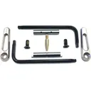 KNS Gen JJ AR-15, AR-10 Anti Walk Hammer and Trigger Pin Set Small Diameter (0.154") Stainless Steel - Kns