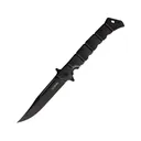 Cold Steel Large Luzon Pocket Knife 6" Clip Point 8Cr13MoV Black Blade GFN Handle Black - Cold Steel