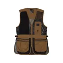Browning Men's Trapper Creek Shooting Vest Right Hand Cotton/Polyester Clay/Black Large - Browning
