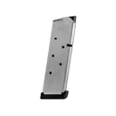 Les Baer Custom 1911 Officer Magazine with Base Pad 45 ACP 7-Round Stainless Steel - Les Baer Custom