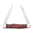 Bear & Son 2247R Folding Knife 2.875" Drop Point Carbon Satin Blade Wood Handle Rosewood - Bear & Son