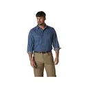 Wrangler Men's Riggs Workwear Denim Long Sleeve Shirt Antique Large - Wrangler