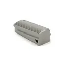 Swenson 1911 Officer Flat Mainspring Housing Checkered Stainless Steel - Swenson