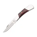 Bear & Son 226R Pocket Knife 2.25" Clip Point Carbon Satin Blade Wood Handle Rosewood - Bear & Son Cutlery