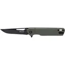 Buck Knives Infusion Assisted Opening Pocket Knife 3.25" Modified Tanto 7Cr13 Black Blade G-10 Handle Olive Drab - Buck Knives